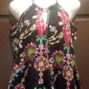 City Chic chain neck halter top